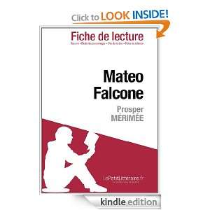 Mateo Falcone de Prosper Mérimée (Fiche de lecture) (French Edition 