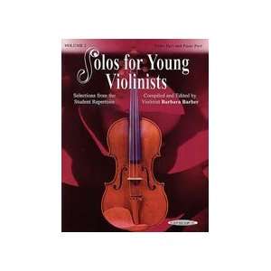  Solos for Young Violinists Violin Part and Piano Acc 