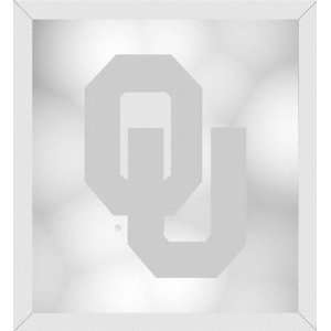  Oklahoma Sooners Beveled Wall Mirror: Sports & Outdoors
