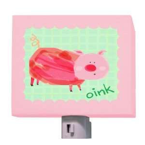   Fine Art for Kids NL612AS Pig Says Oink Night Light: Home Improvement