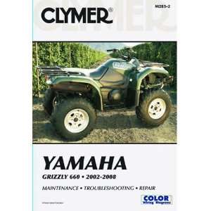  CLYMER MANUAL YAM GRIZZLY 660 02 08 Automotive