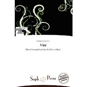  Vini (9786137952467) Noelene Aoide Books