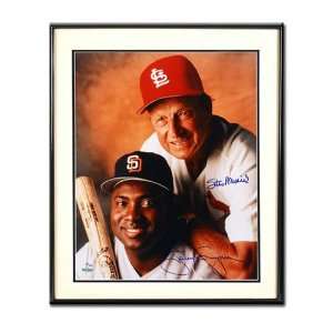 Stan Musial St. Louis Cardinals and Tony Gwynn San Diego Padres Framed 
