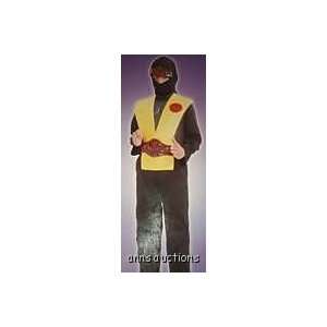  Deluxe Muscle Ninja Costume: Toys & Games