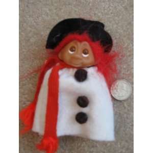  An Original Norfin Snowman Troll with Red Hair Everything 
