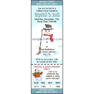  Frosty Holiday Party Ticket