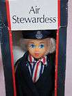   Air Stewardess Flight Attendant 1980 7 Costume Fashion Doll MIB