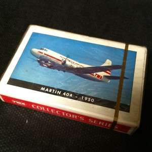 TWA AIRLINES MARTIN 404 COLLECTOR SEALED PLAYING CARDS  