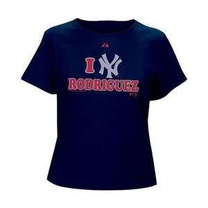  New York Yankees Alex Rodriguez Womens Sweetheart Player 