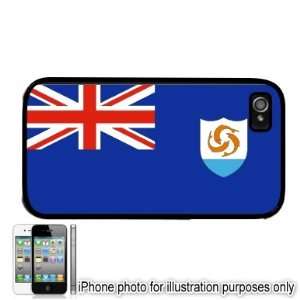  Anguilla Anguillan Flag Apple iPhone 4 4S Case Cover Black 