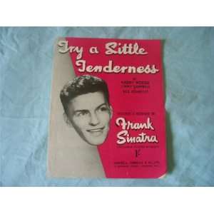   Little Tenderness (Sheet Music) Frank Sinatra  Books