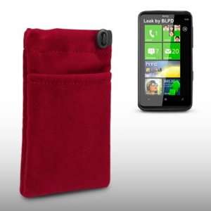  HTC WINDOWS 7 SOFT CLOTH POUCH CASE / COVER / BAG WITH 