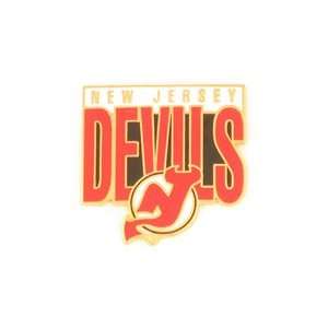   Pin   New Jersey Devils Bar Logo Face Off Pin