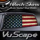 VuScape Rear Window Vinyl   AMERICAN FLAG