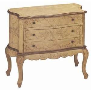  Antique Ivory Curved Chest: Home & Kitchen