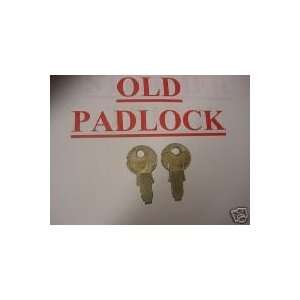 Antique Padlock Key Blank