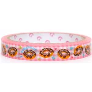  cute pink chocolate donuts Deco Tape Japan Toys & Games