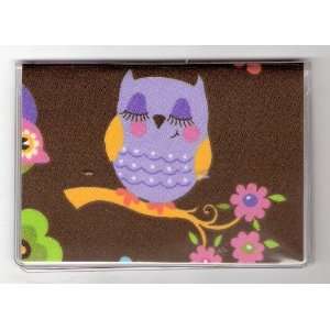Debit Check Card Gift Card Drivers License Holder Made with Bright Owl 