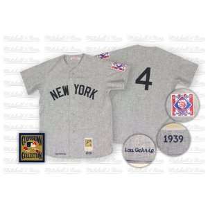  Lou Gehrig New York Yankees Mitchell & Ness JERSEY: Sports 