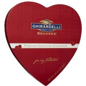 Ghirardelli ValentineS Squares Premium Collection Assortment, Heart 