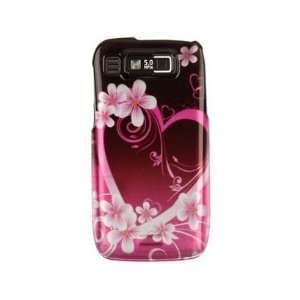 Snap On Plastic Phone Design Cover Case Purple Love For Nokia E73 Mode 