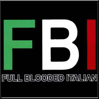   Medium T Shirt 100% Cotton Full Blooded Italian Funny Italy Pride New