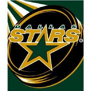  Dallas Stars NHL Royal Plush Raschel Blanket (700 Series 