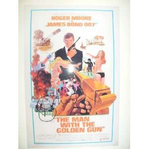 JAMES BOND 007 THE MAN WITH THE GOLDEN GUN AUTOGRAPHED MOVIE PROMO 