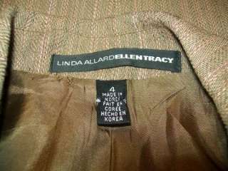 You are viewing a Linda Allard Ellen Tracey Jacket Size 4 New