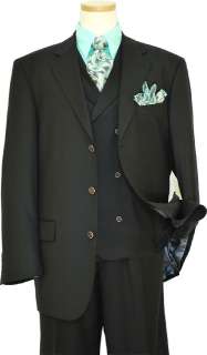   Super 140s Wool Vested Suit 822628/84225   Click Image to Close