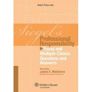   and Answers (Siegels Seri [Paperback]: Brian N. Siegel: Books