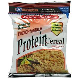   Protein Cereal   French Vanilla   12 1 oz Bags: Health & Personal Care