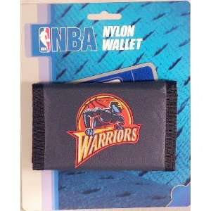  Golden State Warriors NBA Licensed Nylon Trifold Wallet 