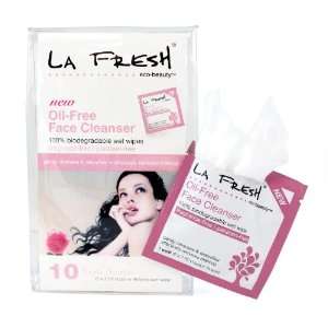  La Fresh Eco Beauty Oil Free Face Cleanser Wipes Fragrance 