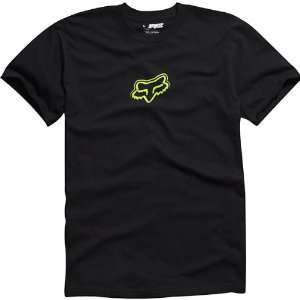 Fox Racing V4 Mens Short Sleeve Race Wear T Shirt/Tee   Black/Green 
