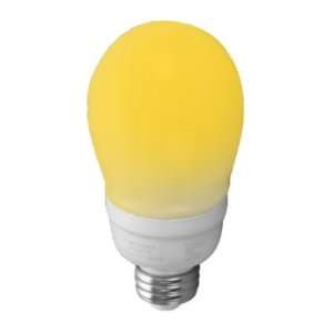   14 Watt Yellow A Shape Compact Fluorescent Bug Light: Home & Kitchen