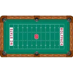 NC State Pool Table Felt   Professional 8ft   Football Field:  