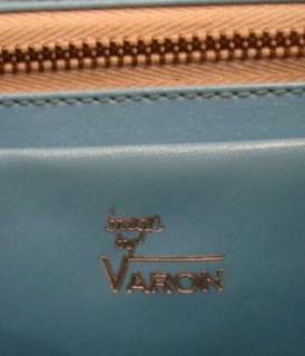 Vintage Varon Yellow Printed Leather Handbag 1960’S  