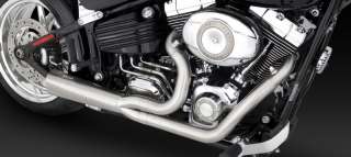   11 V Rod Muscle Vance & Hines Competition Series 2 1 Exhaust SS  