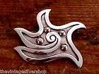 VINTAGE MODERNIST STAR TAXCO MEXICO MEXICAN STERLING SILVER PIN BROOCH 