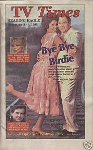 Local TV Guide Vanessa Williams in Bye Bye Birdie 1995  