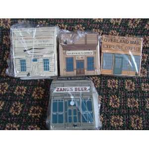  CATS MEOW WILD WEST SERIES 4 BUILDINGS 