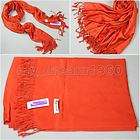 Brand new womens 100% Cashmere Solid Scarf Shawl Wrap