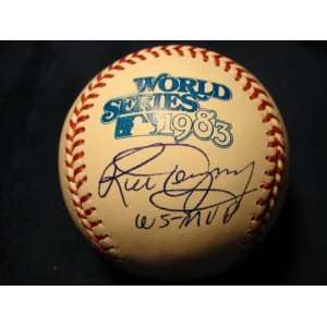 Rick Dempsey Signed Ball   1983 World Series   Autographed Baseballs