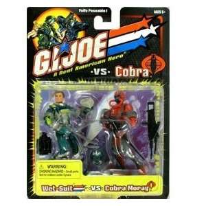  G.I. Joe  Wet Suit and Cobra Moray (Red) Action Figure 2 
