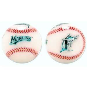  Florida Marlins Cut Stone Baseball