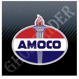  Amoco Gas Oil Gasoline Station Vintage Logo Sticker Decal 