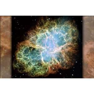 Crab Nebula, Hubble Space Telescope Image   24x36 Poster