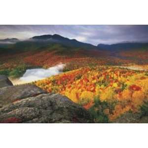   Adirondack Autumn   Artist Anthony Cook   Poster Size 8 X 6 inches