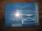 2002 SATURN S Series Owners Manual / Handbook